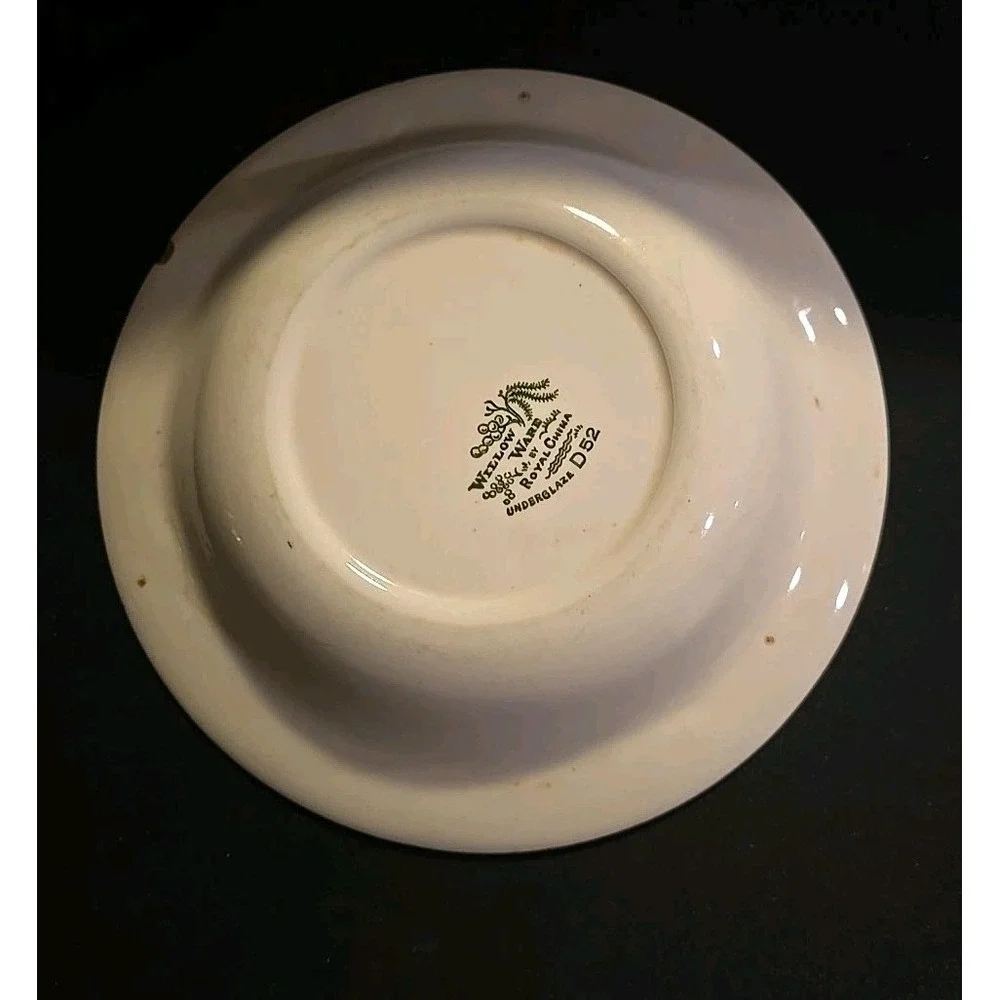 Vintage Royal China Willow Ware Red Noodle Bowl 8.5
